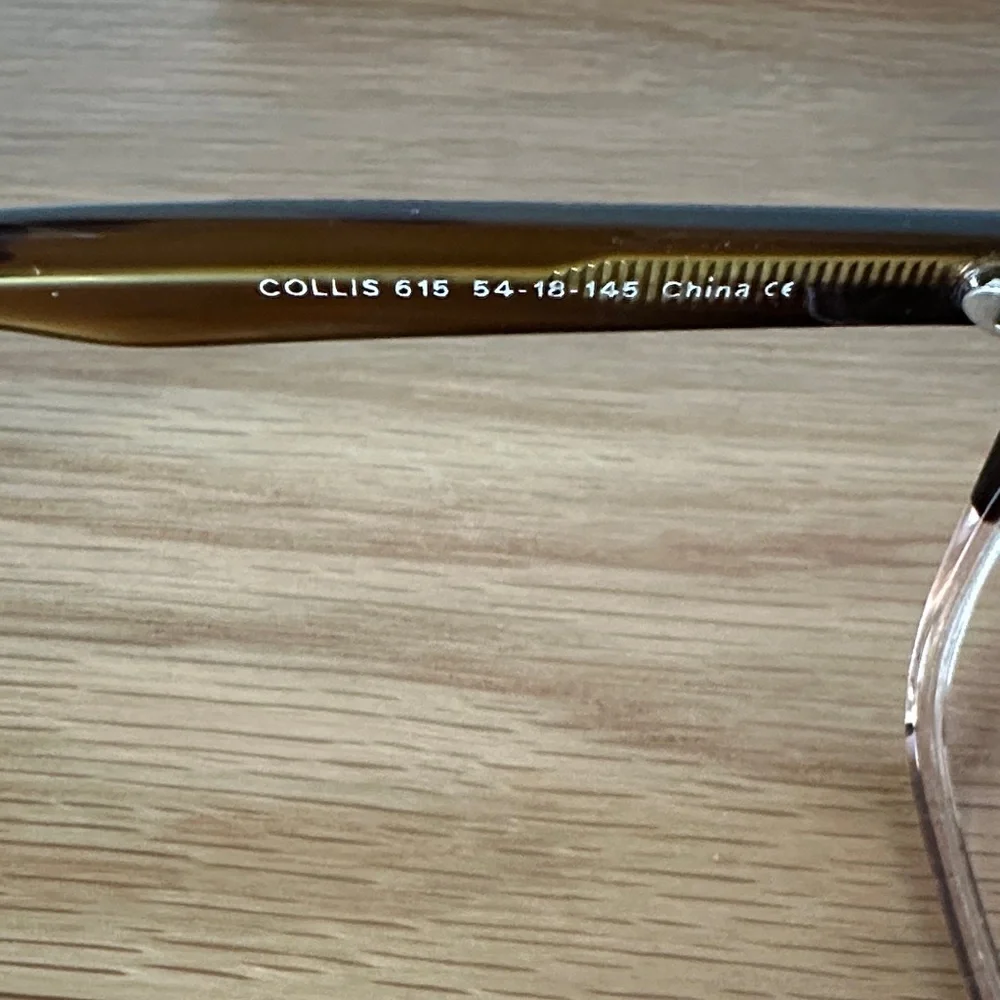 Warby Parker Collis Glasses and Case - Picture 3 of 4